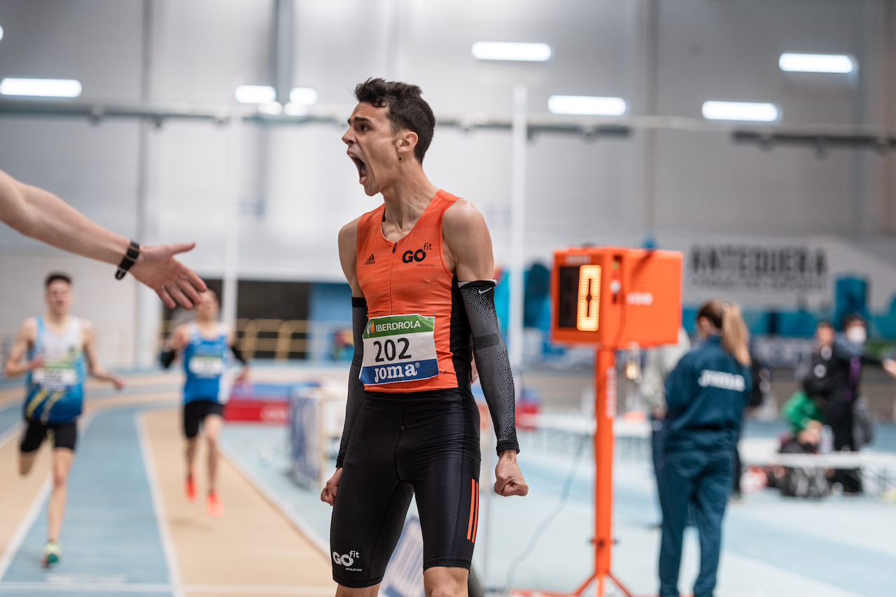 Hugo Jiménez - 800m Tercero de España SUB 20 en 800m